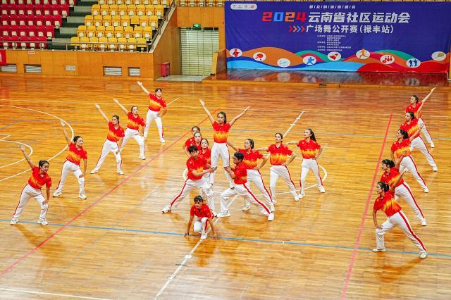 中华全国体育基金会-香港赛马会助力劳动者杯中国职工羽毛球系列赛南沙挥拍(图1)